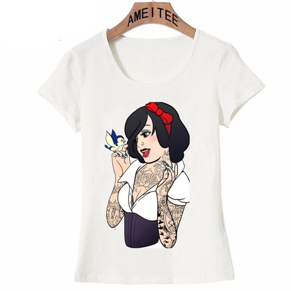 Snow White☠️T-Shirt!🌹☠️🍎 - Picture 5 of 6